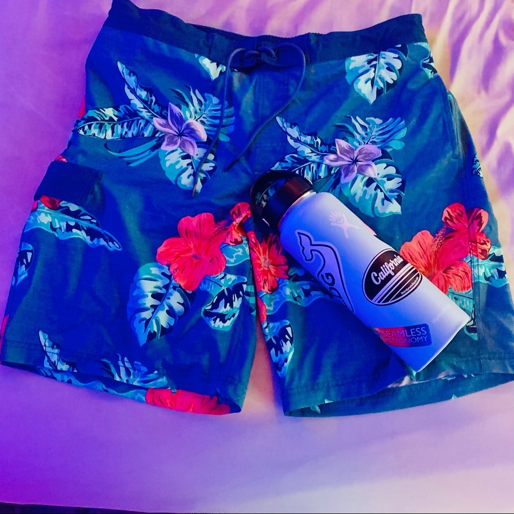 Blue Swimming trunks by George